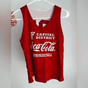 Reversible Vintage Coca Cola Basketball Jersey